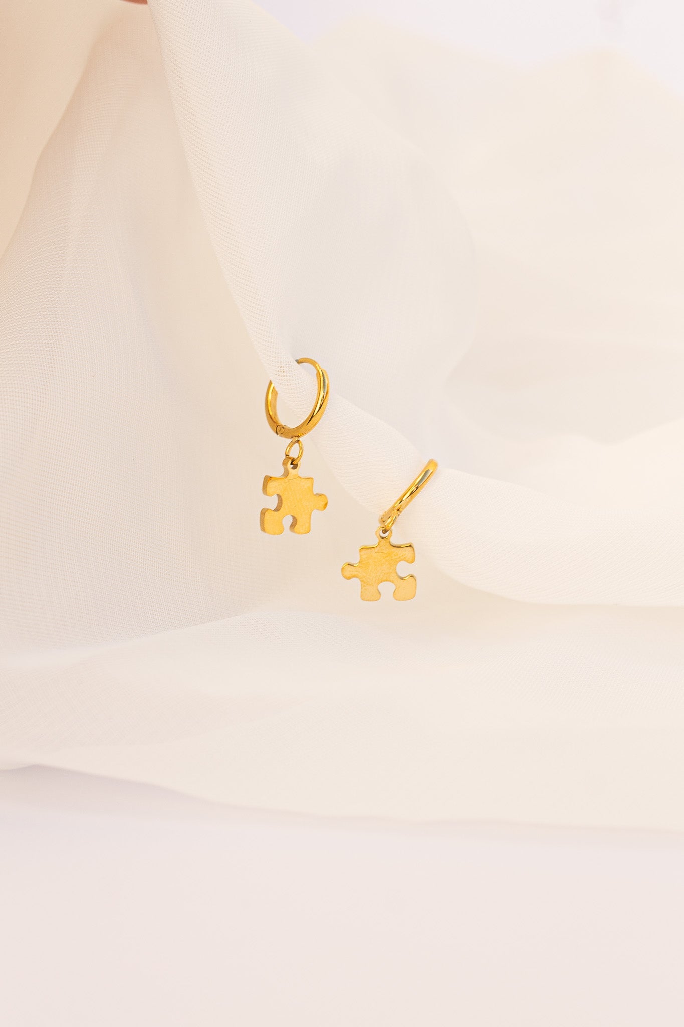 Autism Awareness Puzzle Piece Earrings