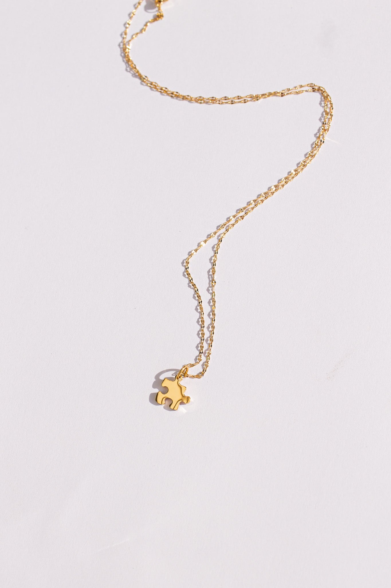 Autism Awareness Puzzle Piece Necklace