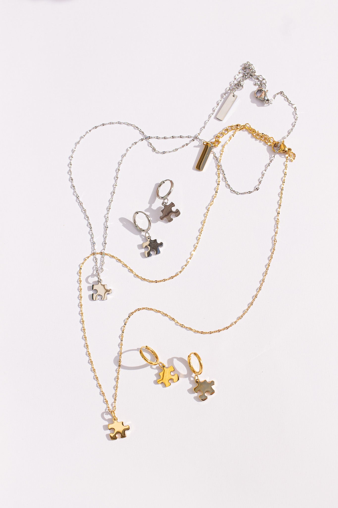 Autism Awareness Puzzle Piece Necklace