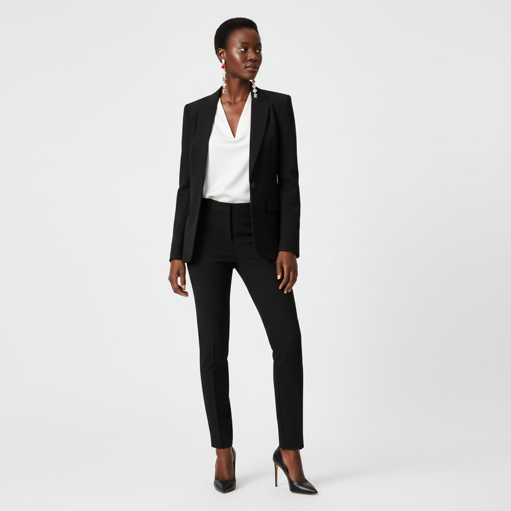 LOVE Pearl Heart Silver Earrings