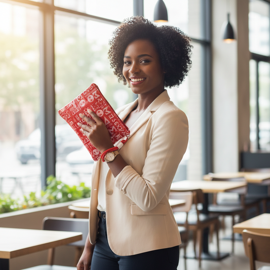 DST Sorority Pride Wristlet Pouch