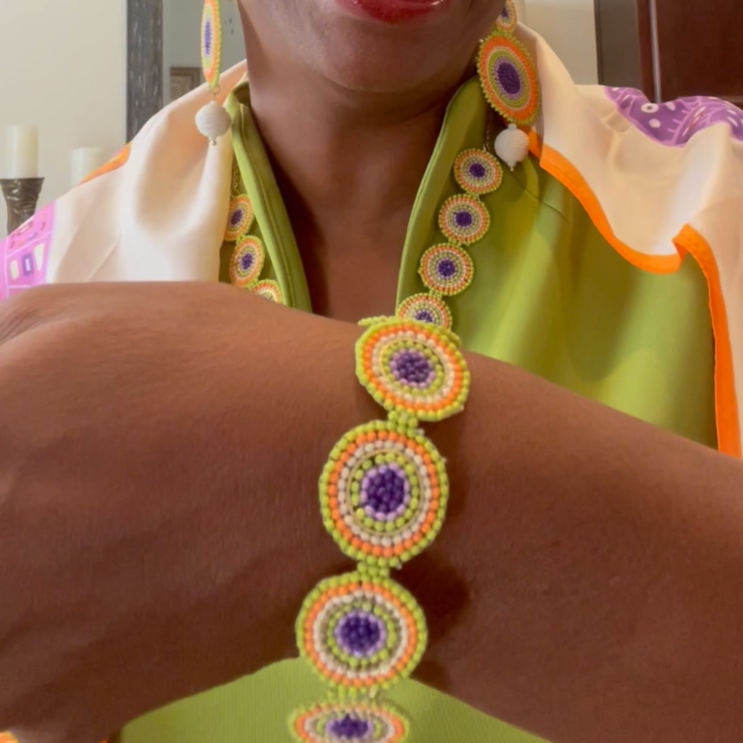 Okella's Kaleidoscope Jewelry Set