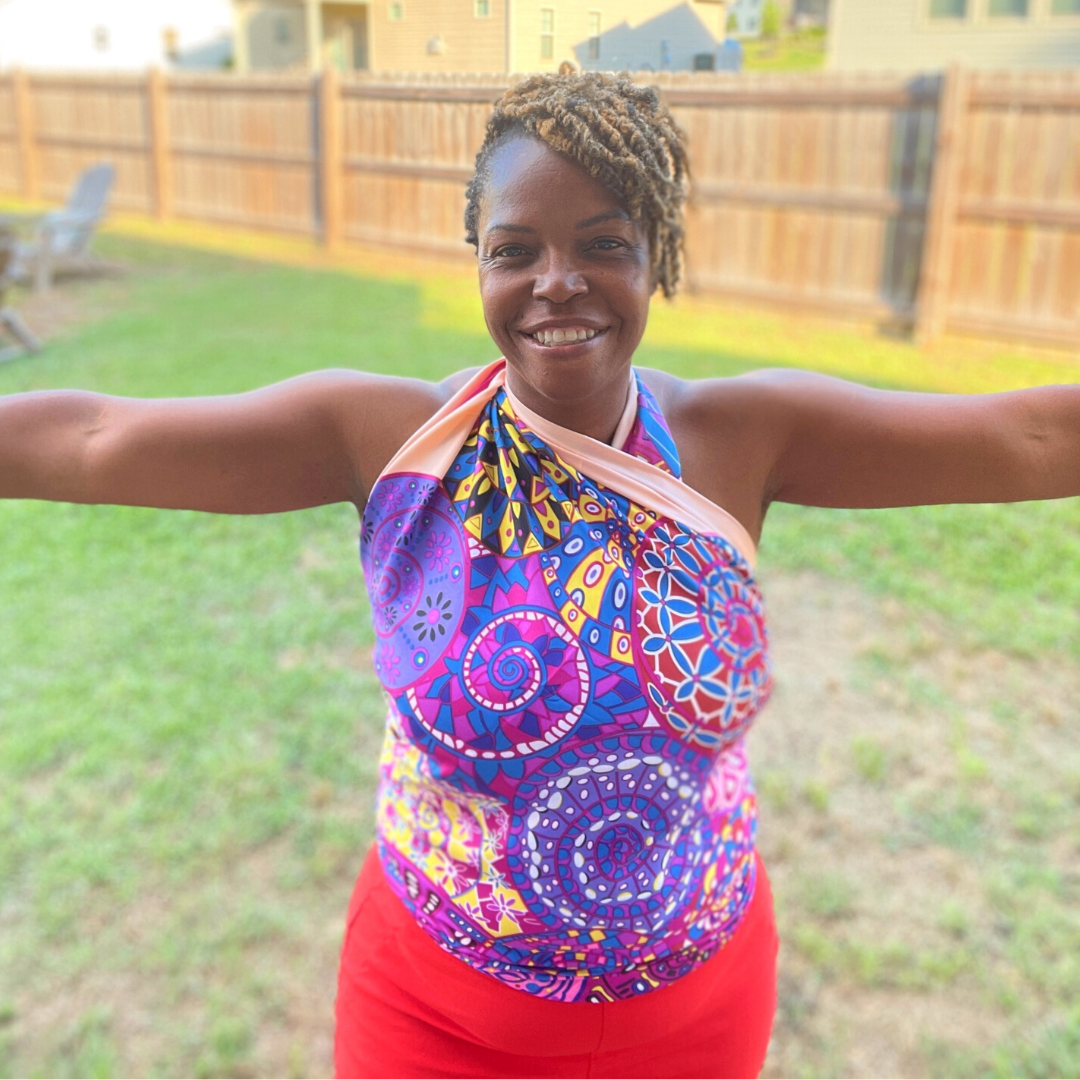 Okella's Kaleidoscope Statement Scarf