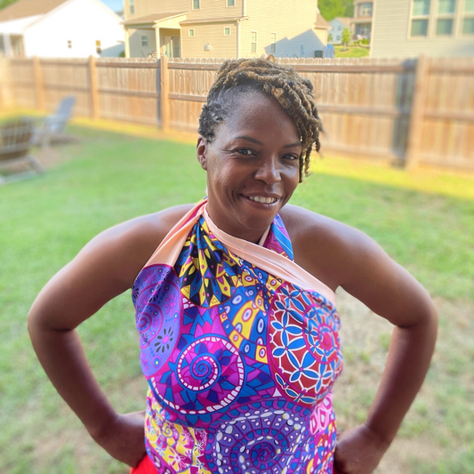 Okella's Kaleidoscope Statement Scarf