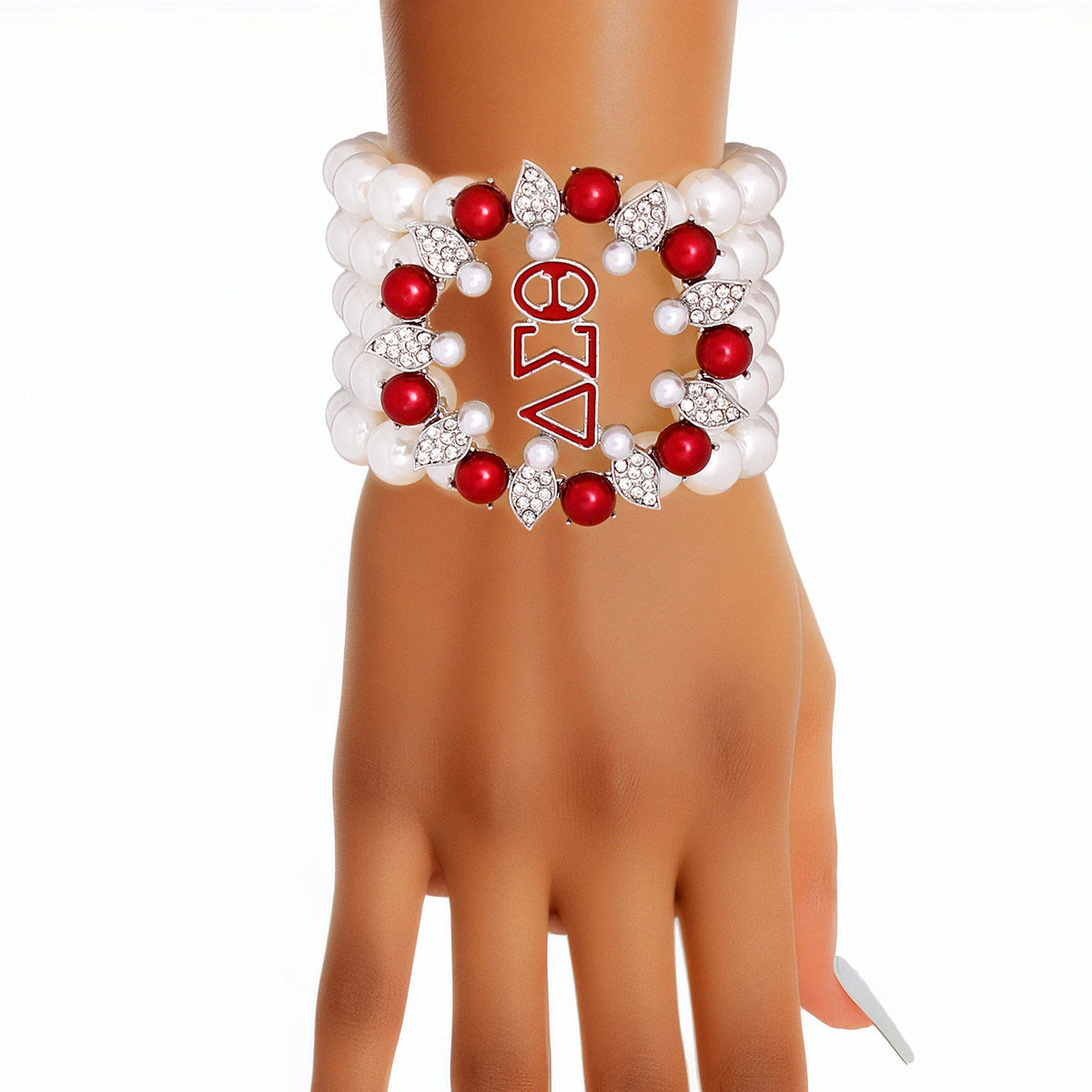 DST White Pearl 5 Bracelets