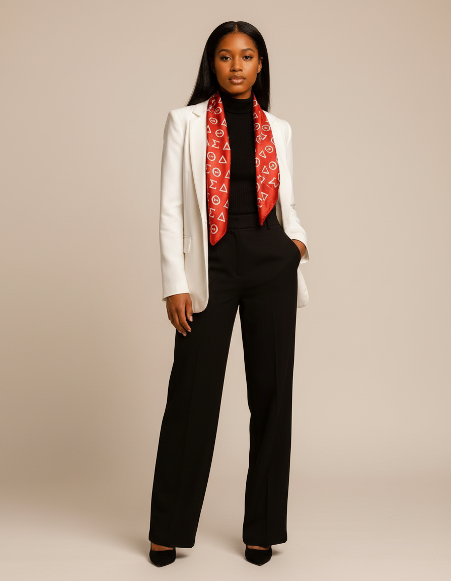 DST Prestige Silk Statement Scarf