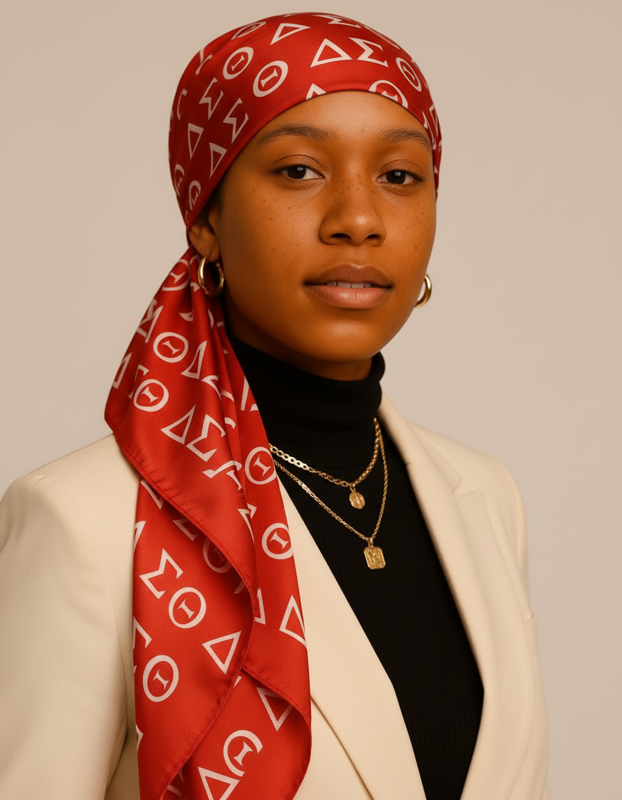 DST Prestige Silk Statement Scarf