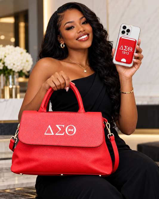 Signature Prestige Handbag - Red