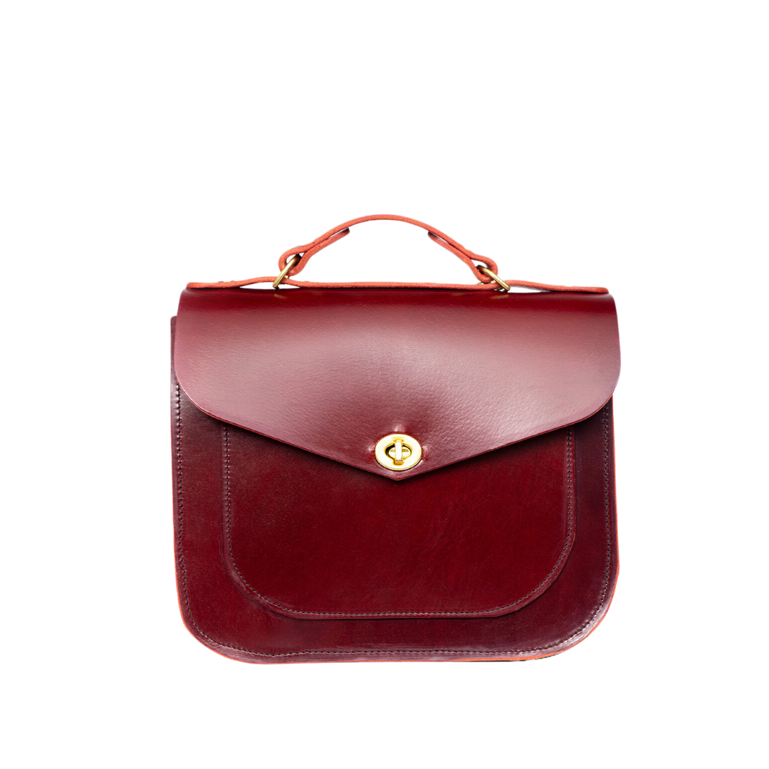 DST Vintage Leather Saddlebag