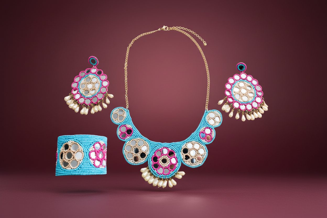 Handmade Safari Jewelry Set