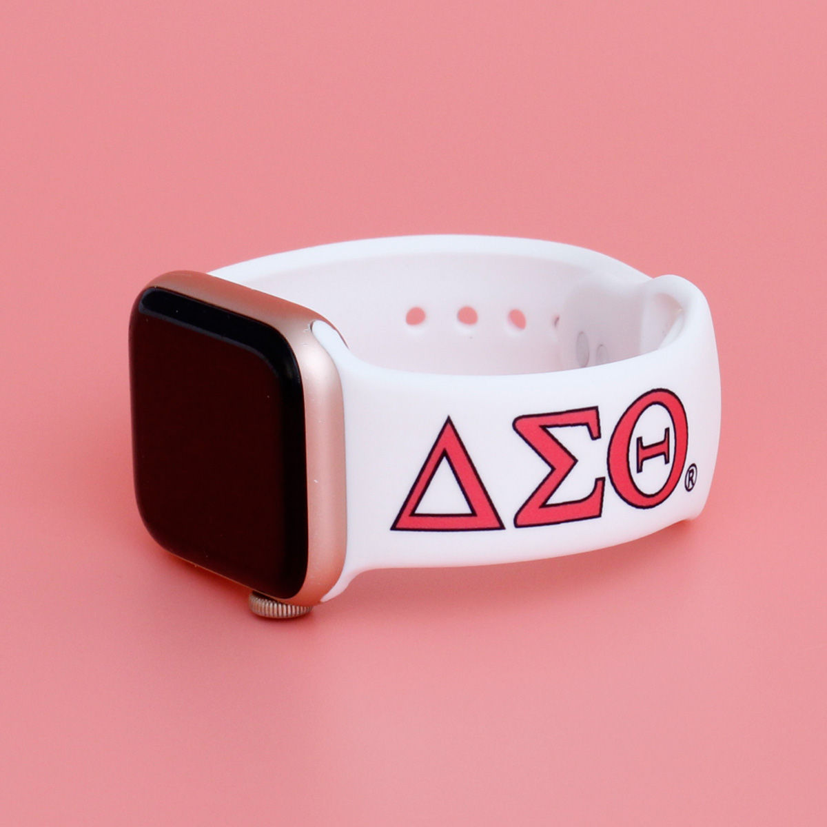 DST Legacy Fit Silicone Sport Watch Band – White Edition