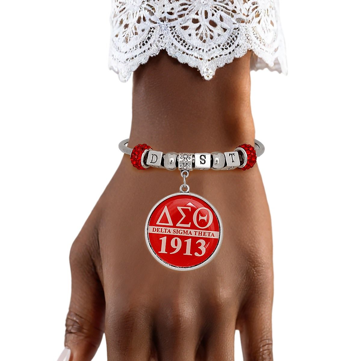 DST Heritage Charm Bangle Bracelet