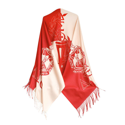 Delta Sigma Theta Sorority Fashion Shawl Scarf
