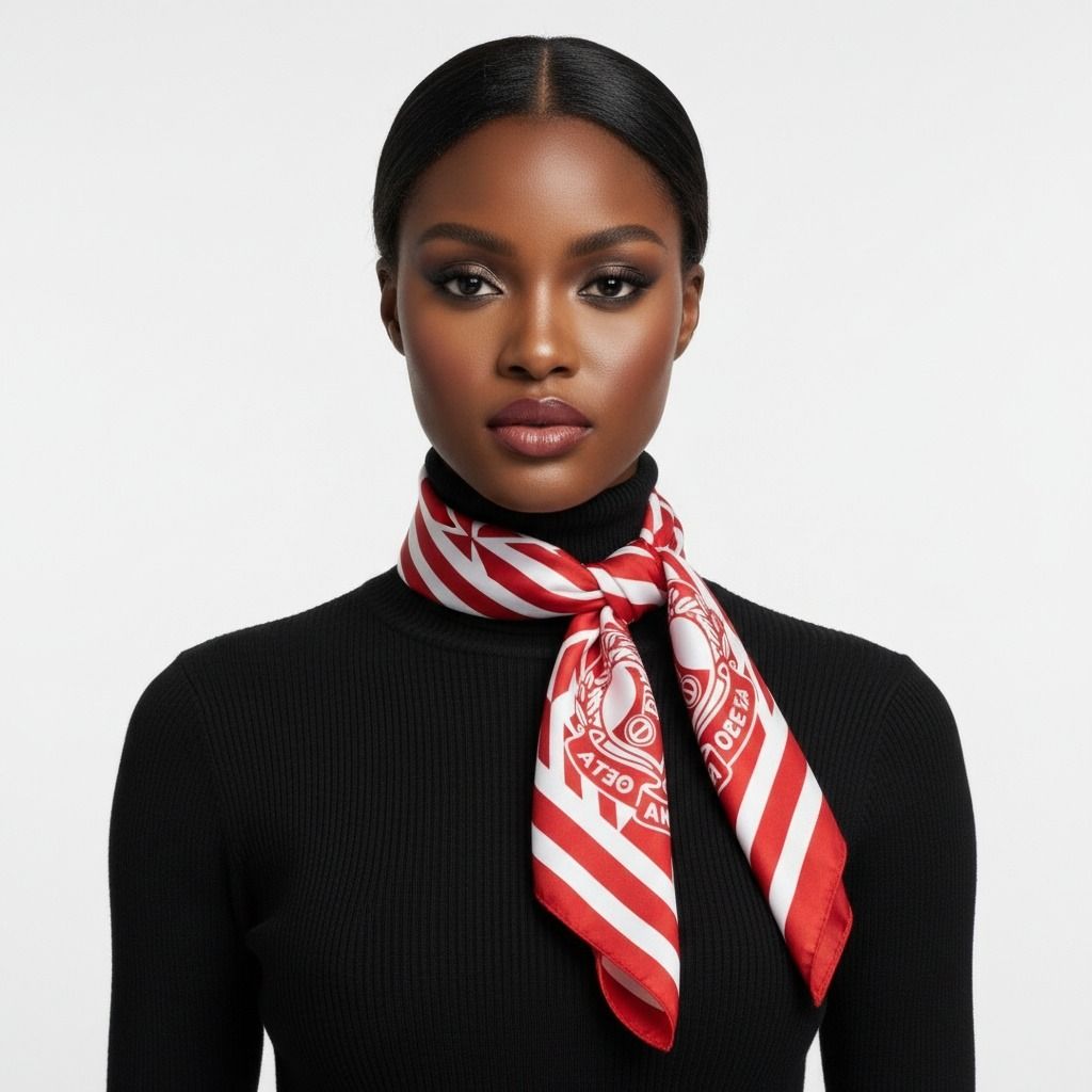 DST Houndstooth Square Sorority Scarf – Okella