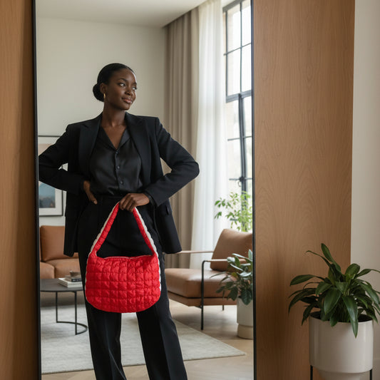 Okella's Legacy Quilted Shoulder Bag