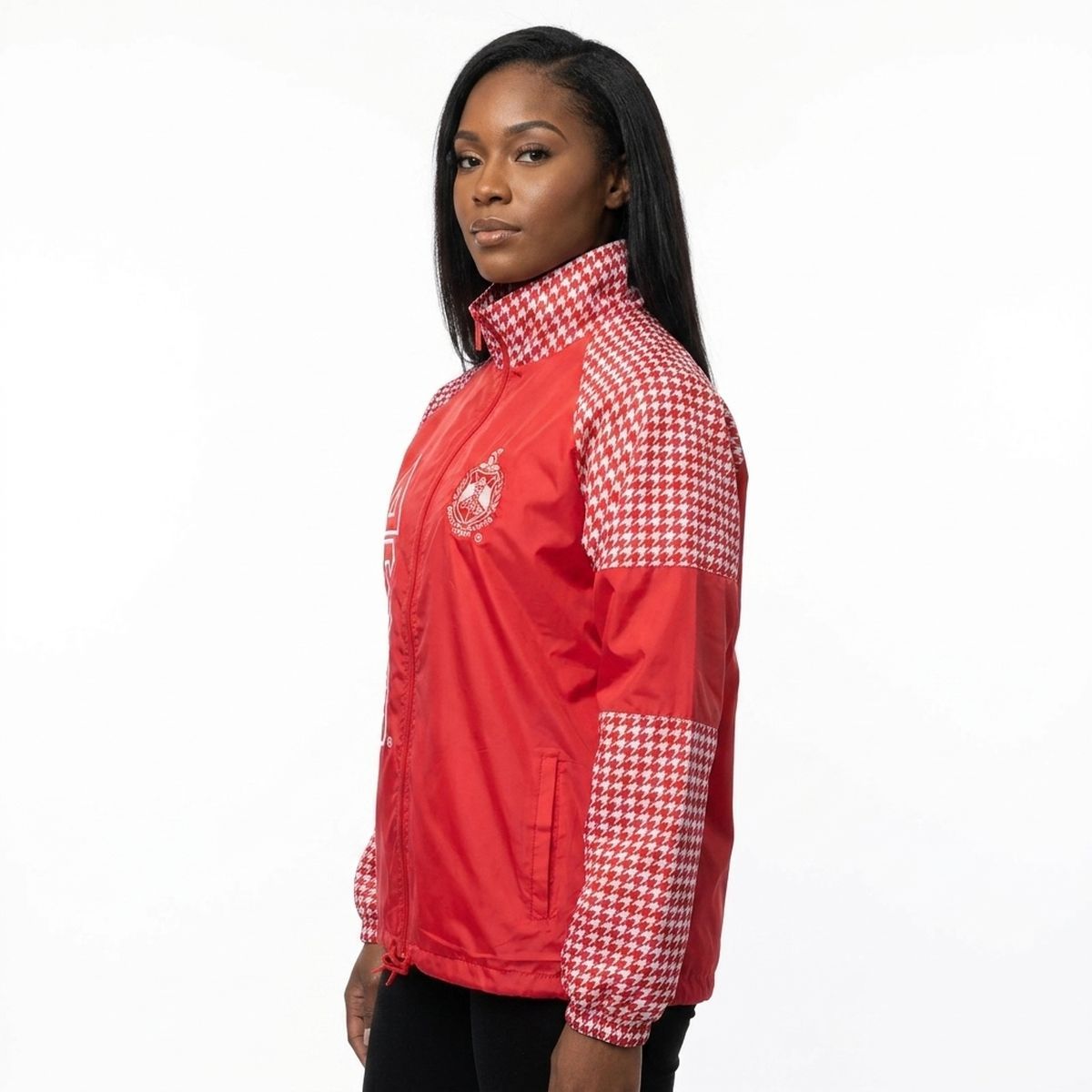 DST Greek Apparel 3XL Red Windbreaker Jacket
