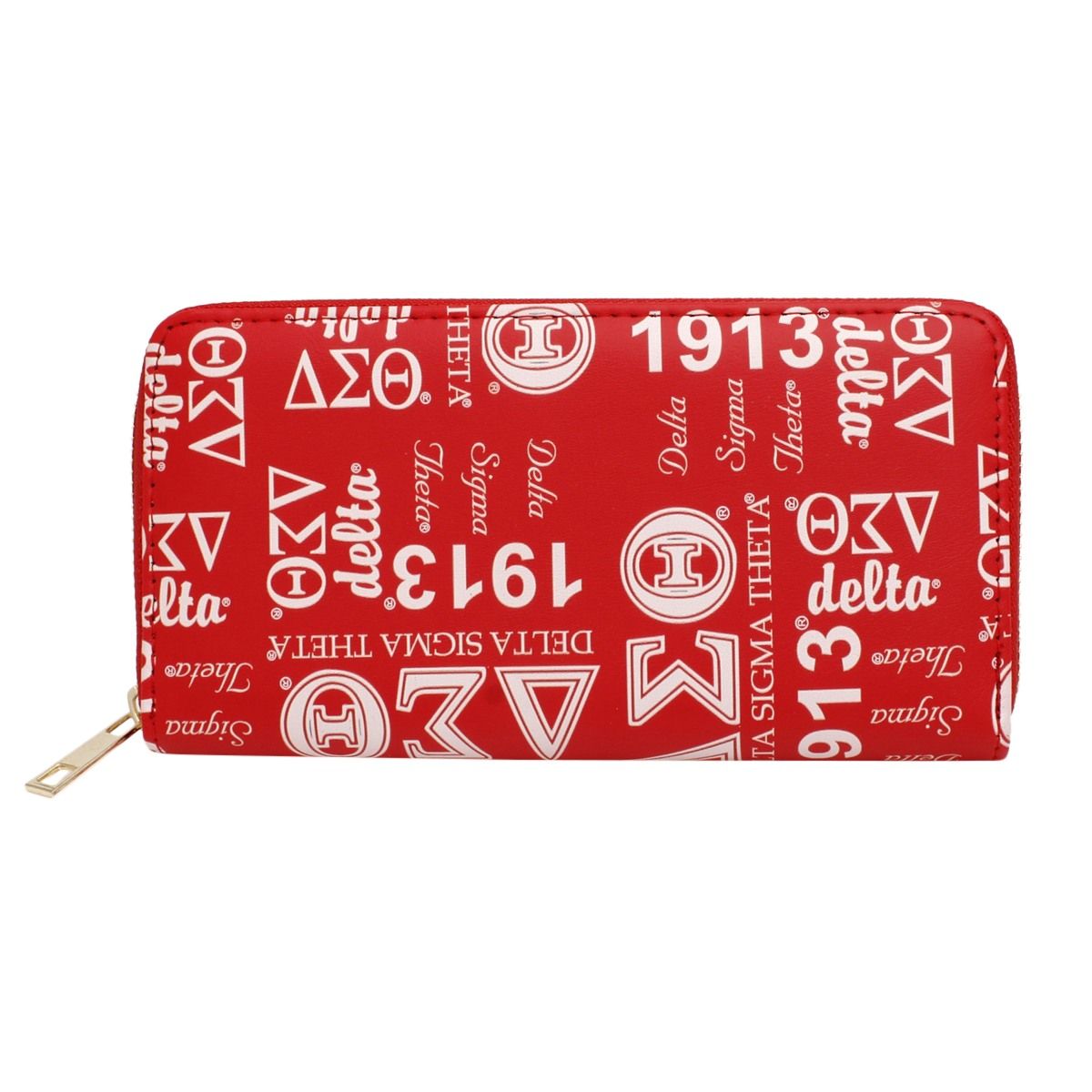 DST Sorority Pride Graphic Print Zipper Wallet