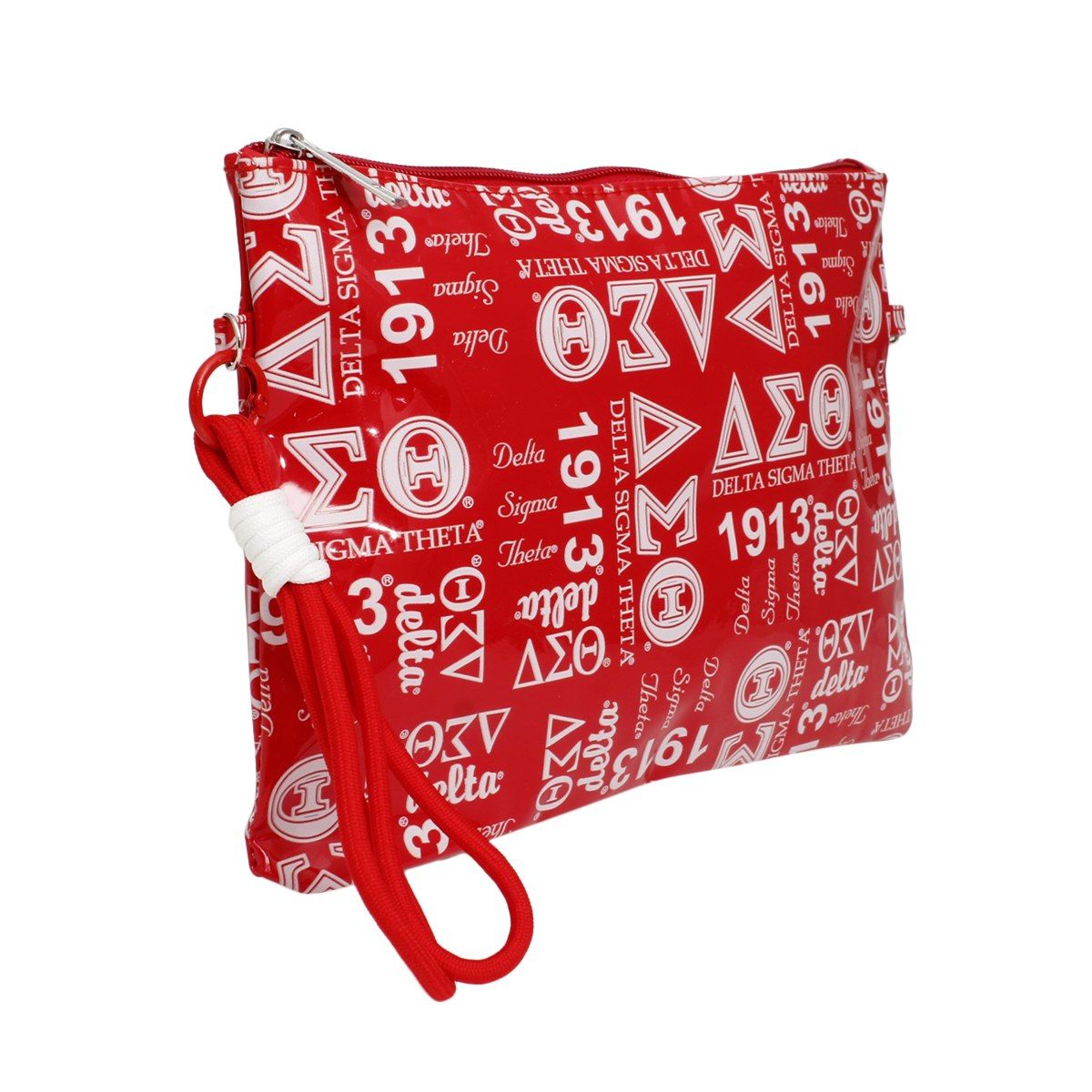 DST Sorority Pride Graphic Print Wristlet Pouch