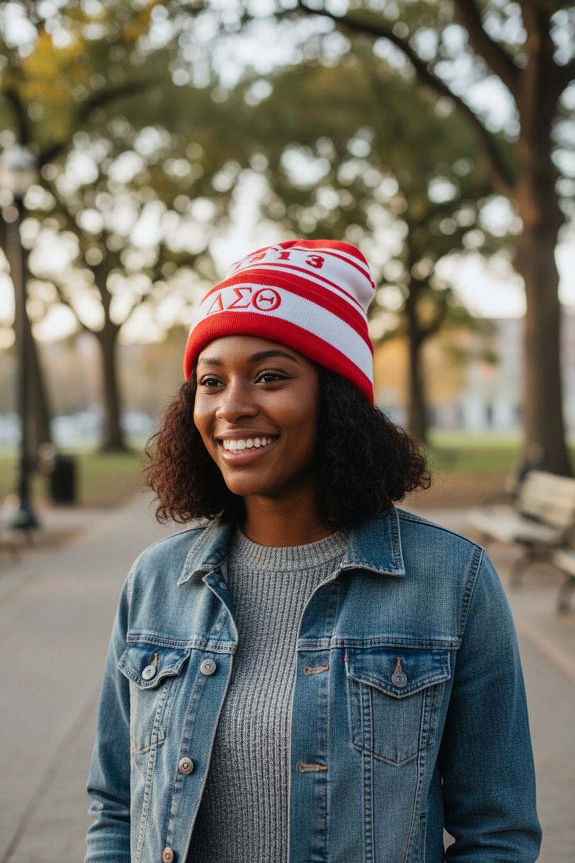 DST Sorority 1913 Beanie Hat