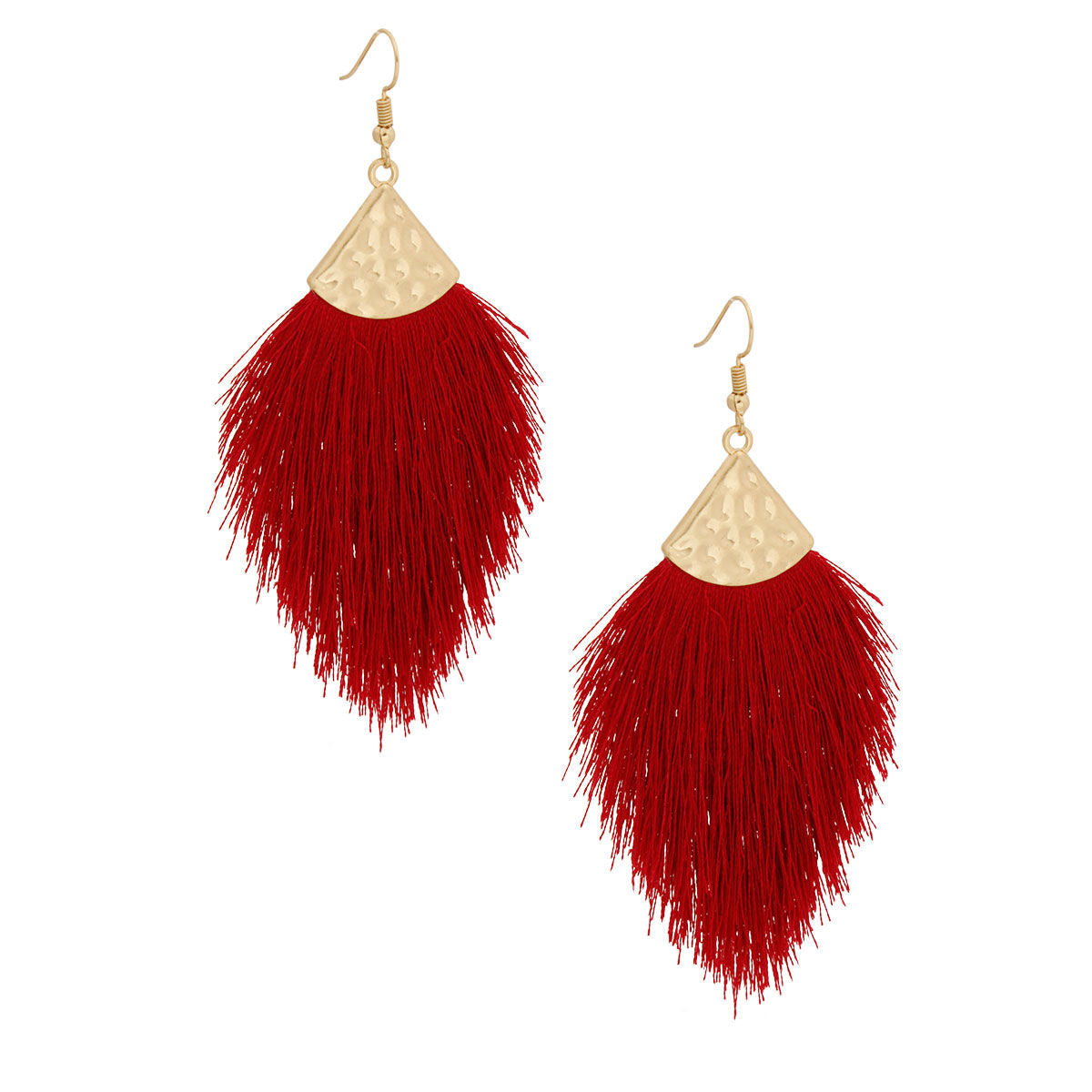 Sugarfix By Baublebar Crystal And Tassel Statement Earrings - Red : Target