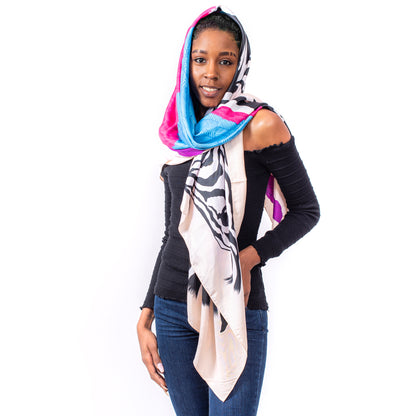 Okella's Safari Statement Scarf