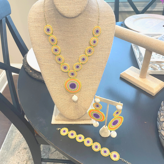 Okella's Kaleidoscope Jewelry Set