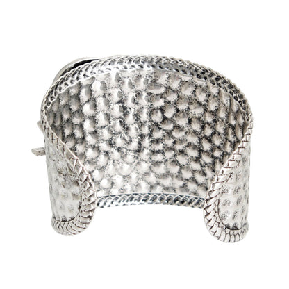 Full Black Elephant Cuff