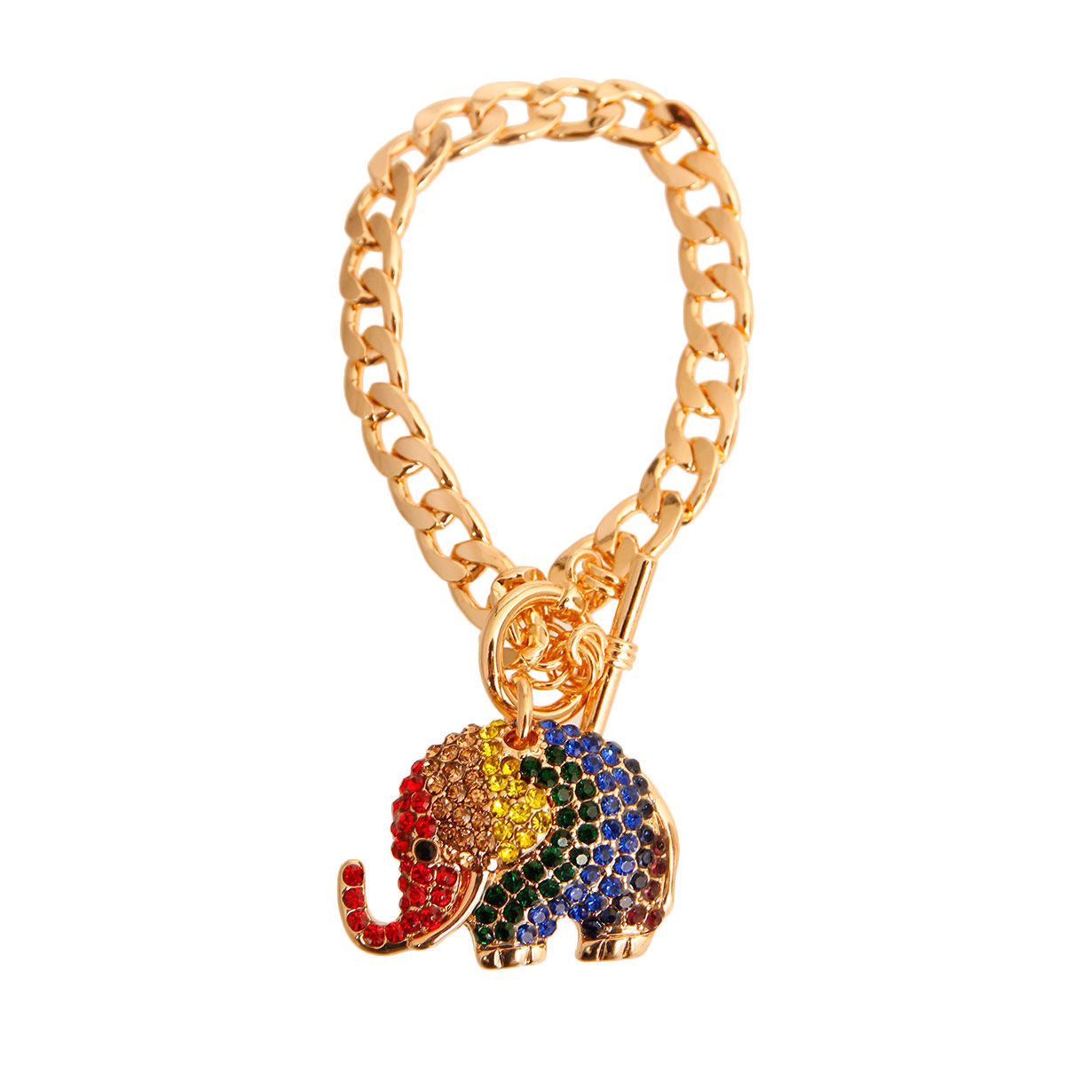 Rainbow Elephant Bracelet